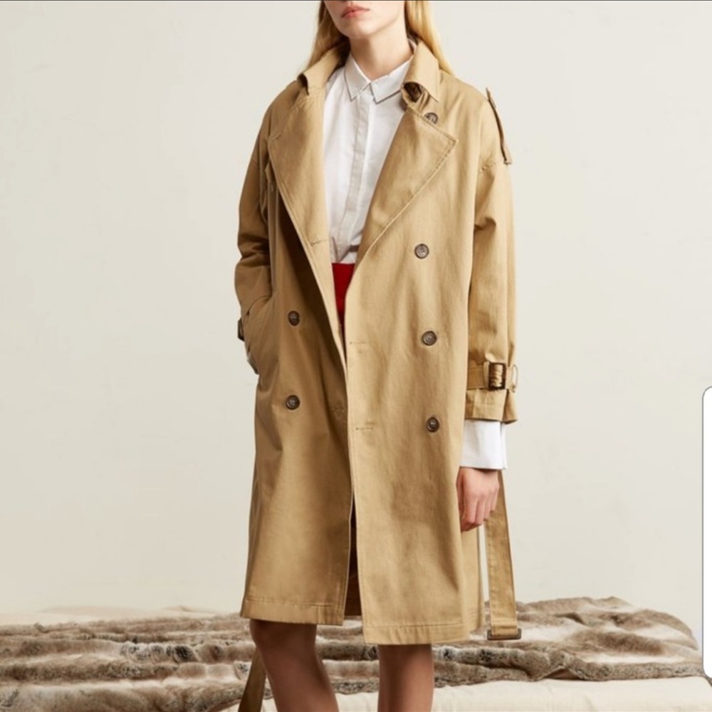 Genuine People Classic Trench Coat. Size XS